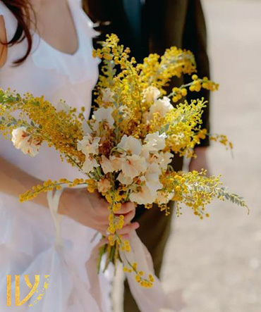 طراحی دسته گل عروس کوچک
