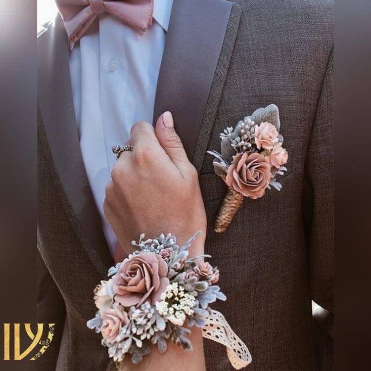 دستبند گل برای مراسم بله برون