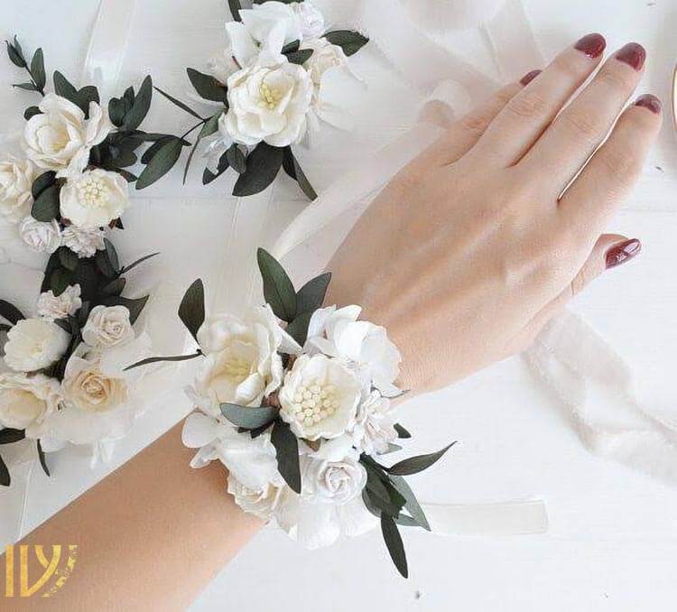 دستبند گل برای مراسم بله برون
